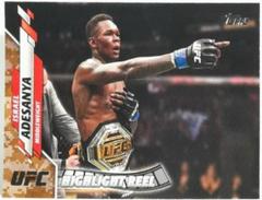 Israel Adesanya [Camo] #100 Ufc Cards 2020 Topps UFC Prices