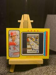 Johnny Bench Baseball Cards 2022 Topps Heritage 1973 U.S. Postage Stamp Relics Prices