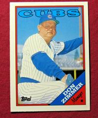 Don Zimmer Baseball Cards 1988 Topps Traded Prices