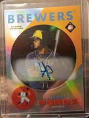 Hedbert Perez [Autograph] Baseball Cards 2022 Bowman Chrome Ascensions Prices
