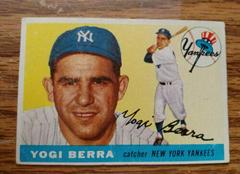 Yogi Berra #198 Baseball Cards 1955 Topps Prices