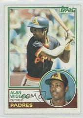 Alan Wiggins Baseball Cards 1983 Topps Prices