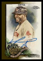 David Ortiz [Gold] #AGA-DO Baseball Cards 2022 Topps Allen & Ginter Chrome Autographs Prices