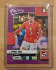 Adam Hlozek [Purple] Soccer Cards 2022 Panini Donruss The Rookies Prices