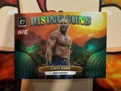 Ciryl Gane [Green] #17 Ufc Cards 2023 Panini Donruss Optic UFC Rising Suns Prices
