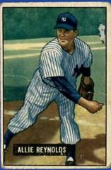 Allie Reynolds #109 Baseball Cards 1951 Bowman Prices