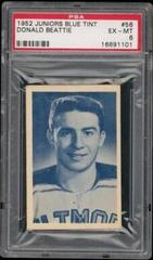 Donald Beattie #56 Hockey Cards 1952 Juniors Blue Tint Prices