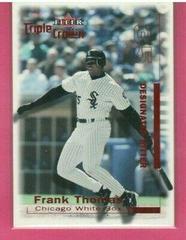Frank Thomas Baseball Cards 2001 Fleer Triple Crown Prices