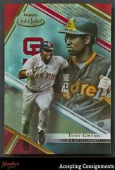 Tony Gwynn [Class 2 Red] Baseball Cards 2021 Topps Gold Label Prices
