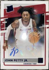 John Petty Jr [Blue] #RR-JPJ Basketball Cards 2021 Panini Chronicles Draft Picks Donruss Rated Rookie Autographs Prices