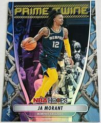 Ja Morant [Artist Proof] Basketball Cards 2022 Panini Hoops Prime Twine Prices