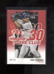 Jose Ramirez [Red] #WC-19 Baseball Cards 2023 Topps Welcome to the Club Prices