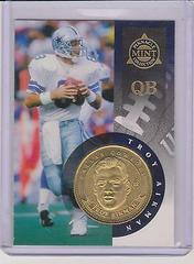 Troy Aikman #8 Football Cards 1998 Pinnacle Mint Prices
