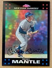 Mickey Mantle [Refractor] #4 Baseball Cards 2007 Topps Chrome Prices