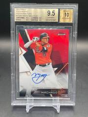 Manny Machado [Red Refractor] #MM Baseball Cards 2018 Topps Finest Autographs Prices