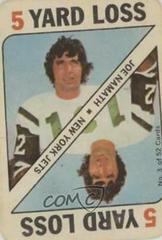 Joe Namath Football Cards 1971 Topps Game Cards Prices