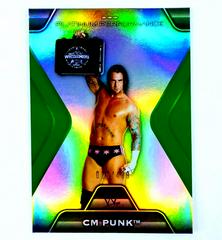 CM Punk [Green] #PP-7 Wrestling Cards 2010 Topps Platinum WWE Performance Prices