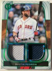 Dustin Pedroia [Green] Baseball Cards 2022 Topps Tribute Dual Relics Prices