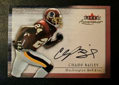Champ Bailey [Silver] Football Cards 2000 Fleer Autographics Prices