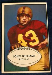 John Williams #87 Football Cards 1953 Bowman Prices