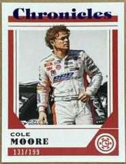 Cole Moore [Blue] #15 Racing Cards 2023 Panini Chronicles NASCAR Prices