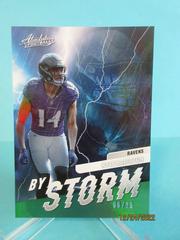 Kyle Hamilton [Spectrum Green] #BST-20 Football Cards 2022 Panini Absolute By Storm Prices