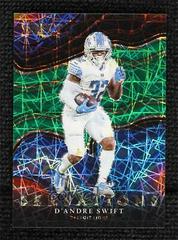 D'Andre Swift [Green] Football Cards 2021 Panini Select Sensations Prices