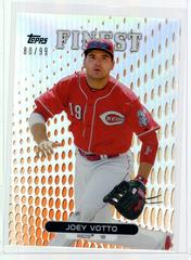 Joey Votto [Orange Refractor] #43 Baseball Cards 2013 Finest Prices