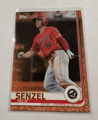 Nick Senzel [Batting Orange] #60 Baseball Cards 2019 Topps Pro Debut Prices