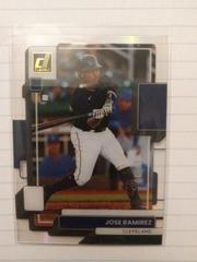 Jose Ramirez [Gold] #31 Baseball Cards 2022 Panini Chronicles Clearly Donruss Prices