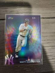Matt Carpenter [Tye Dye Glitter] #167 Baseball Cards 2022 Topps X Steve Aoki Prices