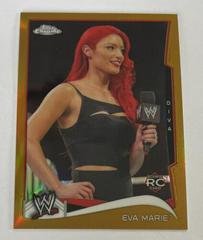 Eva Marie [Refractor] Wrestling Cards 2014 Topps Chrome WWE Prices
