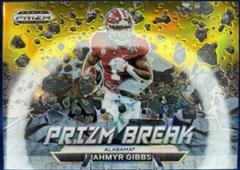 Jahmyr Gibbs [Prizms Gold] #PB-5 Football Cards 2023 Panini Prizm Break Prices
