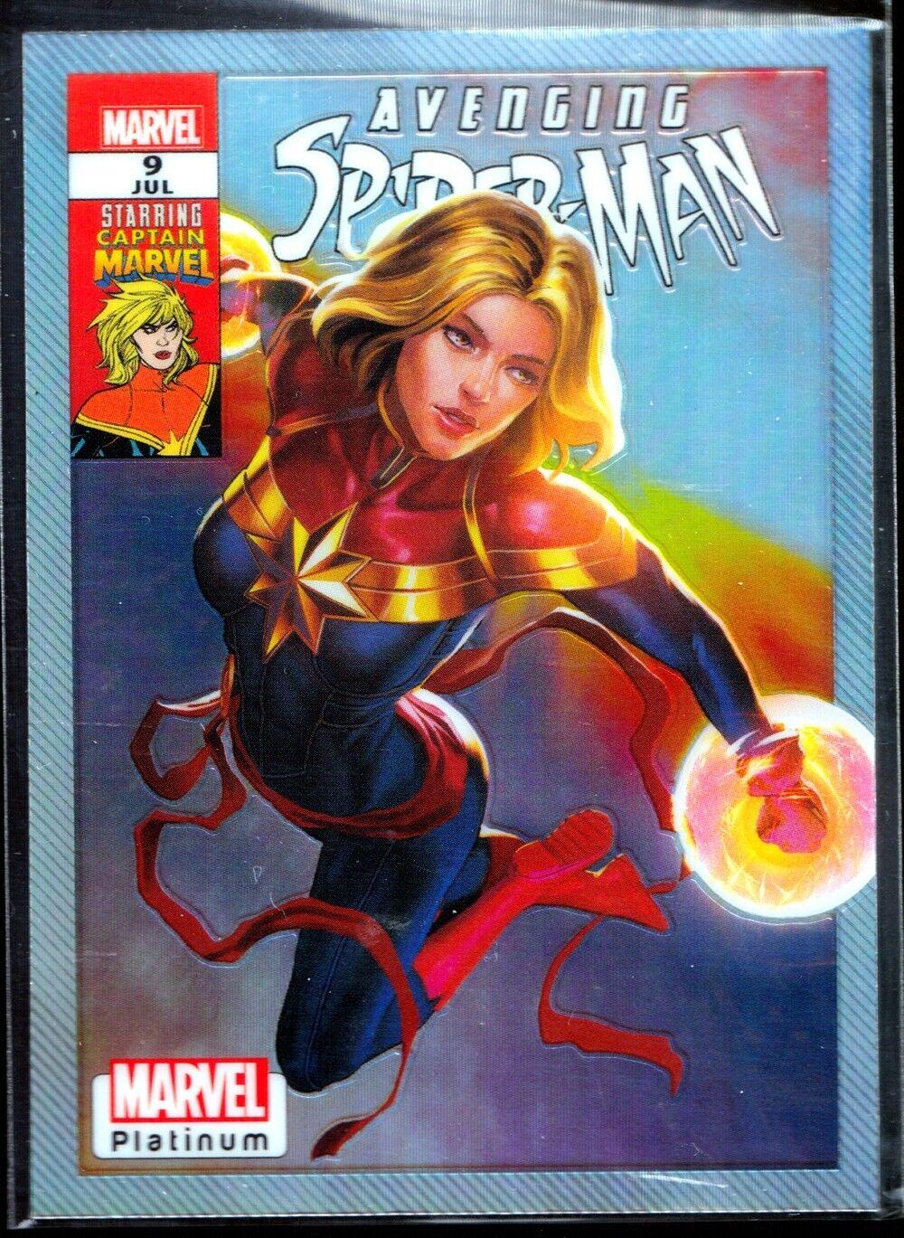 Captain Marvel [Rainbow] #15 Marvel 2023 Upper Deck Platinum