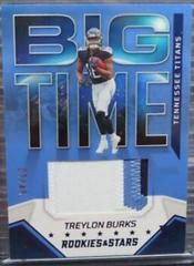 Treylon Burks Football Cards 2022 Panini Rookies & Stars Big Time Prices