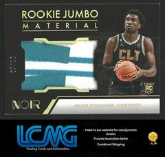 Mark Williams [Prime] #RJM-MKW Basketball Cards 2022 Panini Noir Rookie Jumbo Material Prices