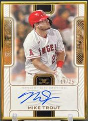 Mike Trout #DCFA-MT Baseball Cards 2023 Topps Definitive Framed Autograph Collection Prices