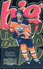Connor McDavid [Gold] Hockey Cards 2021 Skybox Metal Universe Big Man on Ice Prices