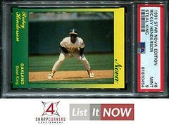 Rickey Henderson [Steal King] #8 Baseball Cards 1991 Star Nova Edition Prices