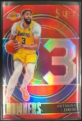 Anthony Davis [Red Prizm] #30 Basketball Cards 2021 Panini Select Numbers Prices