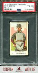 Geo. Gibson Baseball Cards 1910 E91 American Caramel Set C Prices