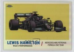 Lewis Hamilton #T61-LH Racing Cards 2021 Topps Chrome Formula 1 1961 Sports Cars Prices