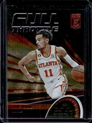 Trae Young [Purple] #5 Basketball Cards 2022 Panini Donruss Elite Full Throttle Prices