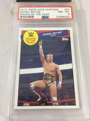 Daniel Bryan #25 Wrestling Cards 2015 Topps Heritage WWE Rookie of the Year Prices