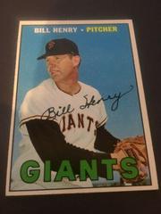 Bill Henry #579 Baseball Cards 1967 Topps Prices