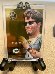 Brett Favre [Gold One of One] Football Cards 1998 Pinnacle Mint Prices
