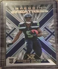 Kenneth Walker III [Blue] #IMG-15 Football Cards 2022 Panini XR Impending Greatness Prices