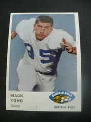 Mack Yoho #138 Football Cards 1961 Fleer Prices
