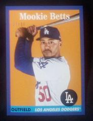 Mookie Betts [Blue] #10 Baseball Cards 2023 Topps Throwback Thursday Prices
