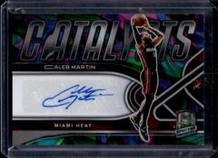 Caleb Martin [Marble] Basketball Cards 2021 Panini Spectra Catalysts Signatures Prices
